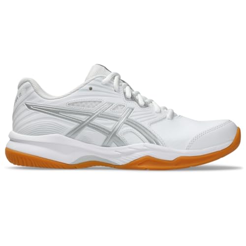 ASICS Women's Gel-RENMA 2 Pickleball Shoes, 8, White/Pure Silver