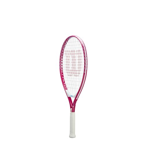 Wilson Ultra Power 21" Junior Recreational Tennis Racket - Pink/White/Blue