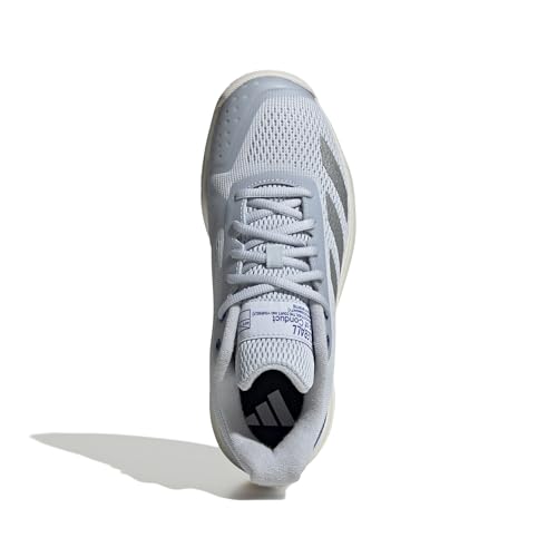 Adidas Women's Courtflash Pickleball, Halo Blue/Silver Metallic/Lucid Blue, 9