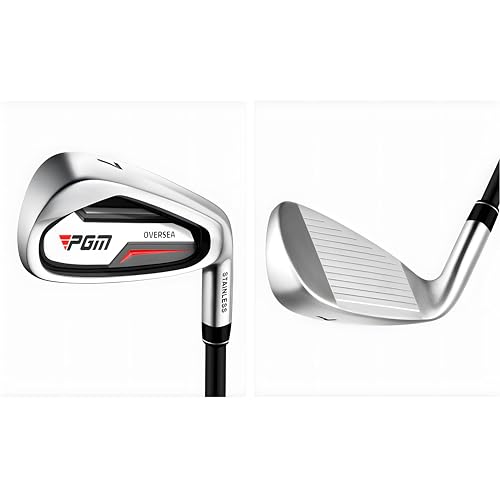 PGM Beginner Golf Clubs Sets OVERSEA for Men 5 Piece Includes Golf Driver, 7 Iron, Sand Wedge, Putter and Lightweight Carry Sunday Club Golf Stand Bag Right Handed