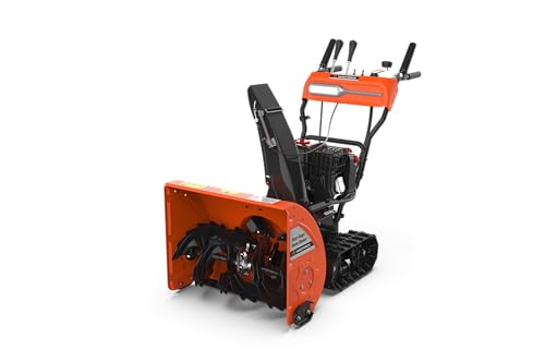 Yard Force YF26-DS21-GSBS 26” Dual-Stage Track Drive Snow Blower with Briggs & Stratton Engine