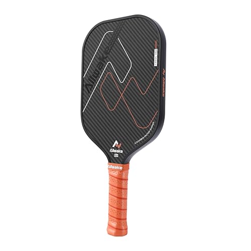 Pickleball Paddles, USAPA Approved, 3k Friction Surface Carbon Fiber Pickleball Paddle, Durable &Lightweight Pickleball Rackets for Adults