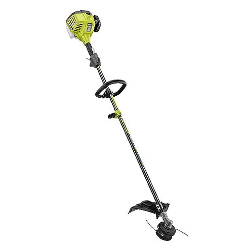 RYOBI 25 cc 2-Stroke Attachment Capable Full Crank Straight Gas Shaft String Trimmer, BLACK