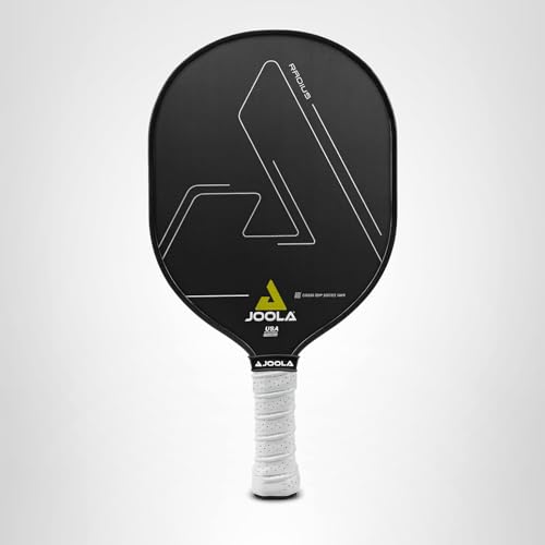 JOOLA Radius Pro Pickleball Paddle with Textured Carbon Grip Surface - Creates More Spin and Maximum Control - Largest Sweetspot - 14mm Pickleball Racket with Response Polypropylene Honeycomb Core