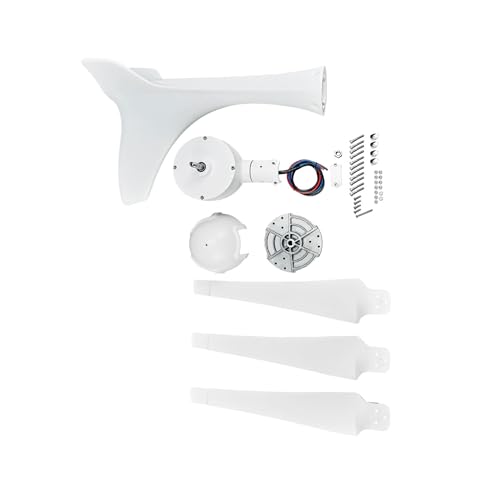 Automaxx Windmill 600W (12V/24V) (50A/25A) Wind Turbine Generator kit Wind Power MPPT Charge Controller Included (Amp, Volt & Watt Display) + Automatic and Manual Braking System. DIY Installation
