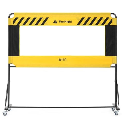 A11N SPORTS Portable Pickleball Dink Net with Wheels – Ideal Pickleball Trainer Practice for Indoor/Outdoor Dink, Drop, Chop & Control Drills, Includes Carrying Bag