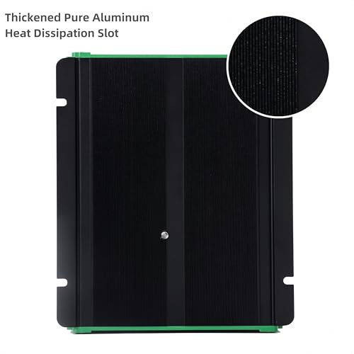 2000W Wind Solar Hybrid Charge Controller, 1000W Wind Turbine & 1000W Solar Panel Charge Controller, 12V/24V Battery Off Grid MPPT Boost Charge Regulator with Dump Load for Home Street Light