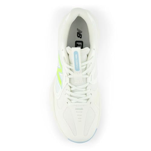 New Balance Women's FuelCell 796v5 Pickleball Pickleball Shoe, Sea Salt/Cloud Blue, 7.5