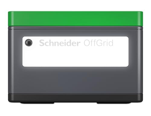 Schneider OffGrid 332Wh Portable Power Station, PPS330 Portable Solar Generator with Wireless Charging Pad, for Camping or Home