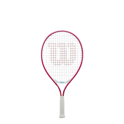 Wilson Ultra Power 21" Junior Recreational Tennis Racket - Pink/White/Blue
