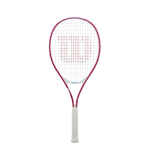 Wilson Ultra Power 25" Junior Recreational Tennis Racket - Pink/White/Blue