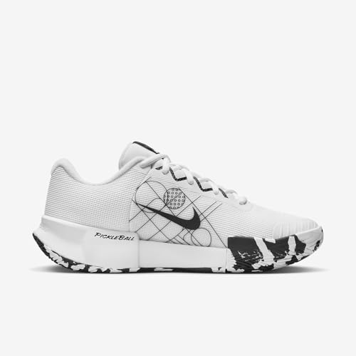 Nike Zoom Challenge Women's Pickleball Shoes (FQ4155-100, White/White-Black) Size 7