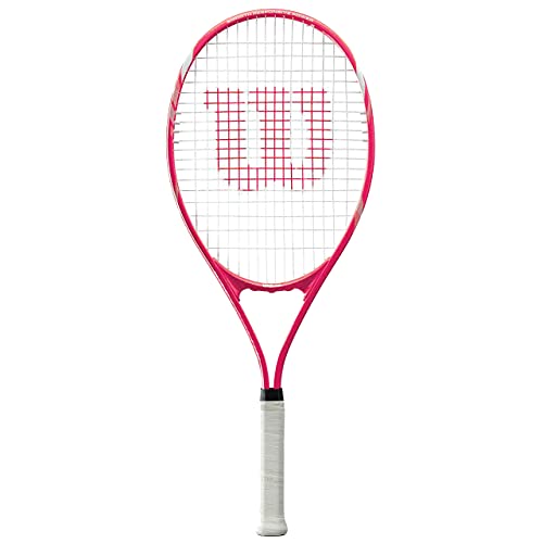 Wilson Tempest Pro Lite Tennis Racquet Bundled with an Advantage 2.5 Racquet Holder Bag (Pink) and 3 Pink Tennis Balls