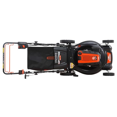 24 in. 201cc Electric Start Select PACE 6 Speed CVT High Wheel RWD 3-in-1 Gas Walk Behind Self Propelled Lawn Mower