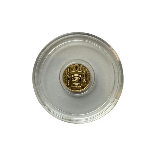 1/200 oz .9999 Fine Gold – Egyptian King TUT Design (Sealed in Capsule)