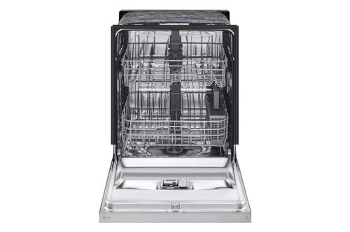 LG Front Control Dishwasher with LoDecibel™ Quiet Operation and Dynamic Dry™, Stainless Steel