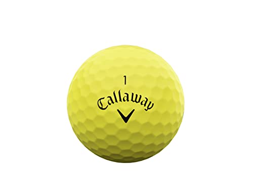 Callaway Golf Supersoft Golf Balls (2023, Yellow)