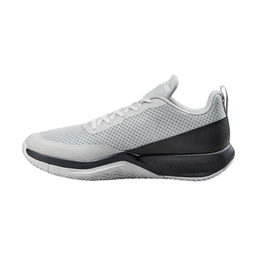 WILSON Rush Pro Lite Men's Tennis Shoe, Pearl Blue/Ebony/White, Size 10