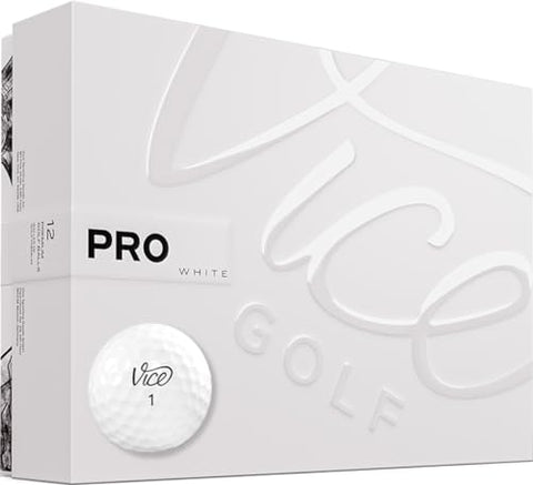Vice Pro Golf Balls (White)