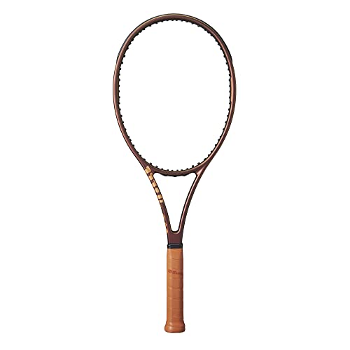Wilson Pro Staff 97UL V14 Performance Tennis Racket - Grip Size 1-4 1/8", Strung with Sensation 16 Natural at Mid Range Tension