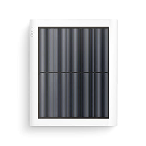 Ring Solar Panel (2nd Generation), 4W for Outdoor Cam Plus, Outdoor Cam (Stick Up Cam), Stick Up Cam Pro, Spotlight Cam Plus, Spotlight Cam Pro - White