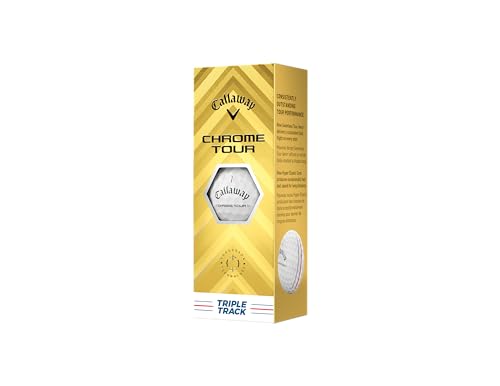 Callaway Golf Chrome Tour Golf Balls (Triple Track (White)