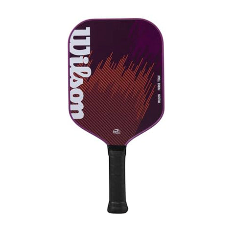 WILSON Fierce Team 13mm Pickleball Paddle - Grip Size 2-4 1/4", Purple