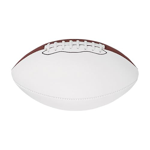 Baden Autograph Football - White Panels for Signatures | Official Size 9 | Ideal for Collecting Autographs and Memorabilia