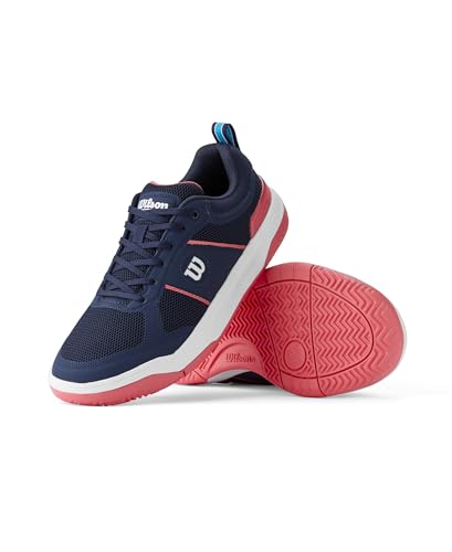 WILSON Pickle Pro Women's Pickleball Shoe - Navy Blazer/White/Dubarry, Size 8.5 US
