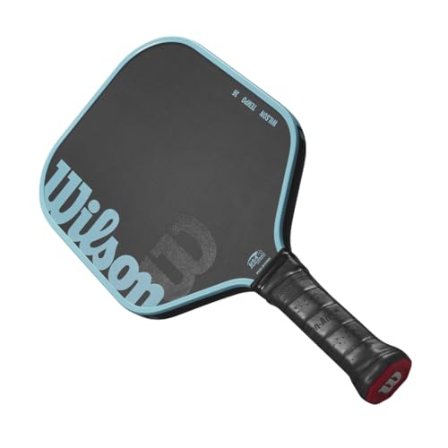 Wilson Tempo 16mm Pickleball Paddle - Grip Size 2-4 1/4", Black/Blue
