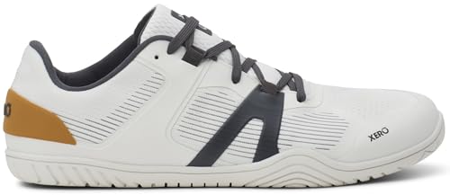 Xero Shoes Women's 360 Rally Tennis Zero Drop Court Shoe, White/Asphalt, 9