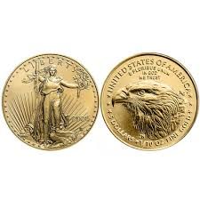 2026 - American Gold Eagle 1/10th oz Bullion Coin with Certificate of Authenticity $5 Seller Uncirculated