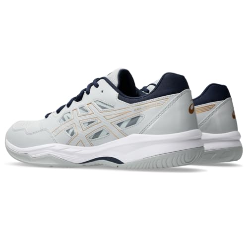ASICS Men's Gel-RENMA Pickleball Shoes, 11, Concrete/Pure Gold