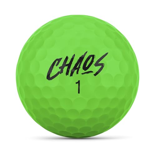 WILSON 2024 Chaos Golf Balls - 24 Balls, Multicolors