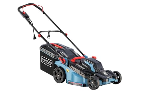 American Lawn Mower Company 51319 19-inch 13-Amp Corded Electric Push Lawn Mower with Grass Bag