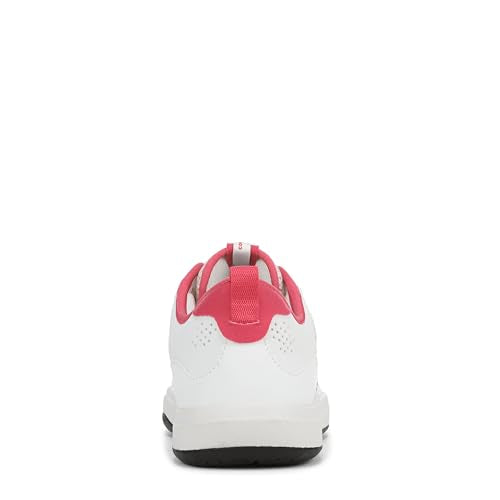Ryka Womens Court Agility Cross Training Shoes White/Popstar Pink 8.5 W