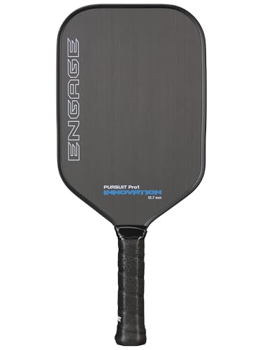 Engage Pursuit Pro1 Innovation Pickleball Paddle, Raw Carbon Fiber, 15.2mm, 7.8-8.2oz, USAPA-Approved, (Carbon Sky, 15.2mm Core)