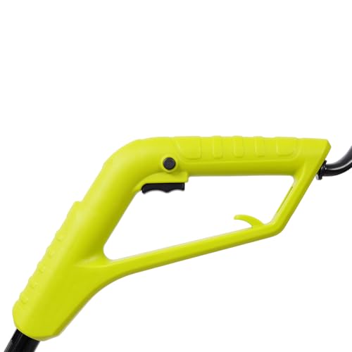 12-Inch Electric Snow Shovel with Dual Blade Auger, 10-Amp Corded Snow Thrower with 19 Ft Throw Distance, Adjustable Handle, Lightweight Snow Blower for Driveways, Walkways, Patios