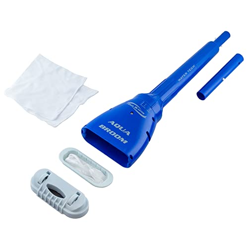POOL BLASTER Aqua Broom Hot Tub Vacuum Cordless Spa Vac for Inflatable Above Ground and Inground Spas, Hot Tub Accessories, up to 3 Hours of Runtime, Battery-Powered, Lightweight Handheld Cleaner