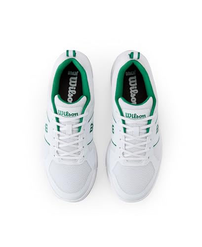 WILSON Pickle Pro Men's Pickleball Shoe - White/Bosphorus, Size 11.5 US