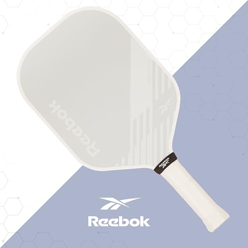 Reebok - Pickleball Set for 2 Players, Fiberglass Power Paddles with 13mm Polypropylene Core, Comfort Grip Handles, Aero Flight Balls, Ideal for Sports and Enthusiasts