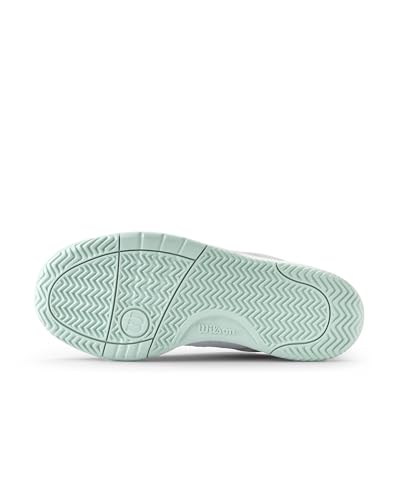 WILSON Pickle Pro Women's Pickleball Shoe - White/Surf Spray, Size 7.5 US