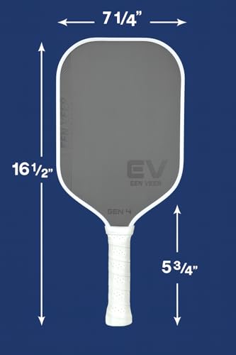 EV Pro Gen 4 Lightweight Pickleball Paddle