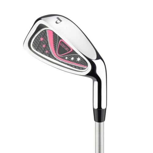 Golf Girl FWS3 Ladies Golf Clubs Set with Cart Bag, All Graphite, Left Hand, Pink