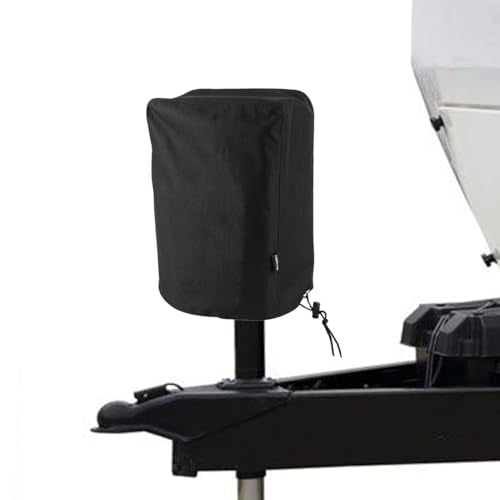 Electric Tongue Jack Cover, BougeRV 600D Universal Trailer RV Electric Tongue Jack Protective Cover (Size 14″H x 5″W x 10″D)