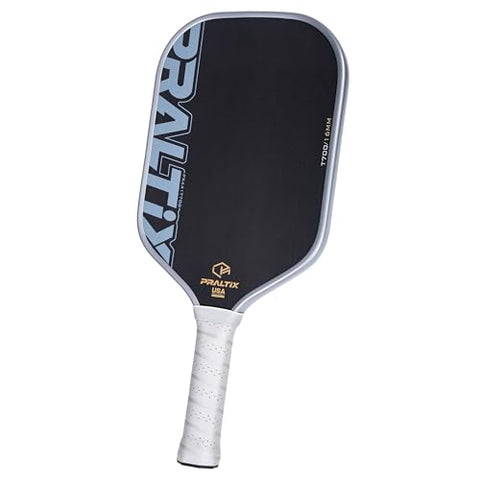 Praltix T700 Carbon Fiber Pickleball Paddles - USAPA Standard, Thermoformed Polypropylene Core, Anti-Slip Comfort Grip, Large Sweet Spot for Power Play, Intermediate and Advanced Players