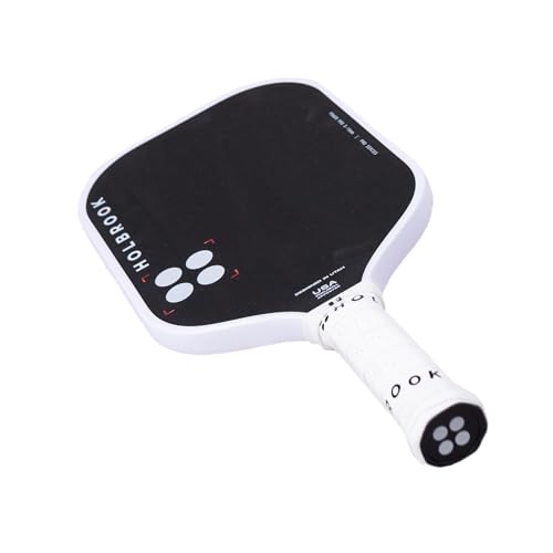 Holbrook Power Pro Elite Pickleball Paddle: USAPA Approved, Carbon Fiber Surface, Power, Control, Spin, Edgecraft Foam Polypropylene Honeycomb Core - 16mm