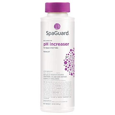 SpaGuard pH Increaser, 1.12 lb, Single, pH Raiser for Spas & Hot Tubs, Protects Equipment from Corrosion, Balances Water