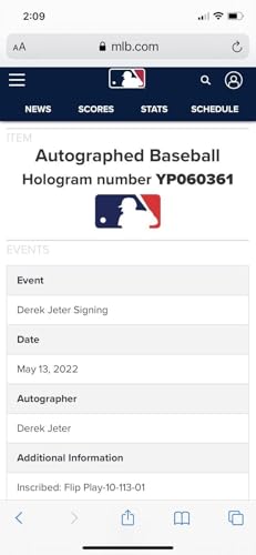 Historic Derek Jeter "The Flip Play" Final Out Signed Game Used Baseball JSA - MLB Autographed Game Used Baseballs