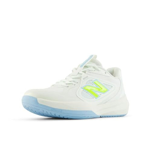New Balance Women's FuelCell 796v5 Pickleball Pickleball Shoe, Sea Salt/Cloud Blue, 10 W